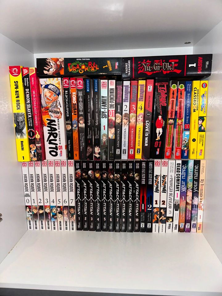 Manga Sammlung Deutsch insgesamt 52 in Northeim