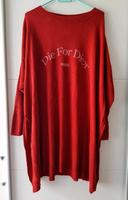 Sehr schönes Longshirt Kleid Made in Italy Feinstrick Rot XL Baden-Württemberg - Stutensee Vorschau