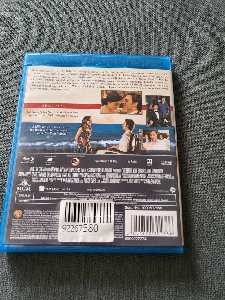 Film Ein ganzes halbes Jahr Blu-ray in Groß Kummerfeld