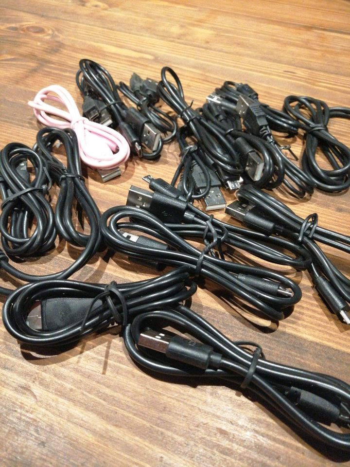 17 Micro USB Kabel in Obersontheim