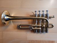 Hoch B-Piccolotrompete 4 Ventile inkl. Koffer+Mundstück-Gebraucht Bayern - Weißenburg in Bayern Vorschau
