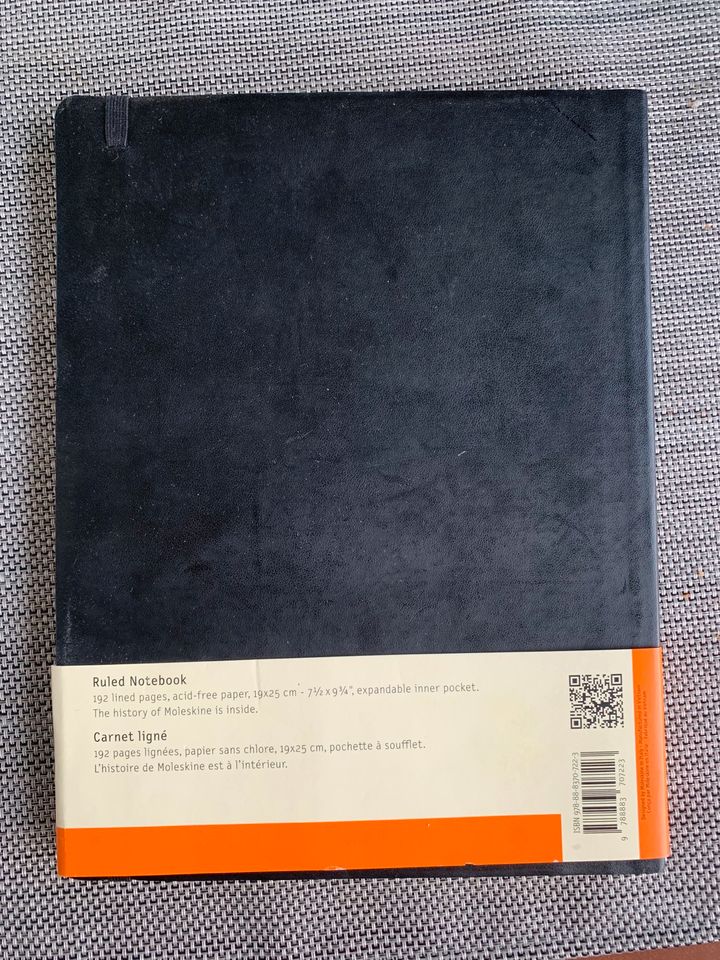 Moleskine Buch schwarz neu unbenutzt / Tagebuch in Köln