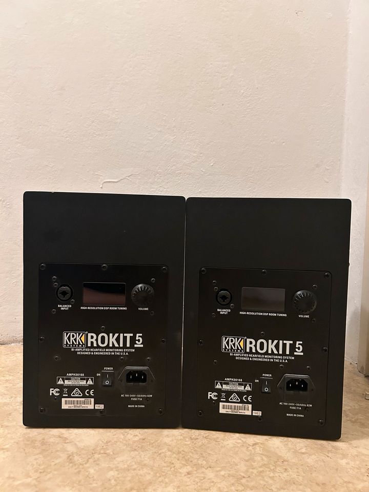 2x KRK Rockit Musiklautsprecher in München