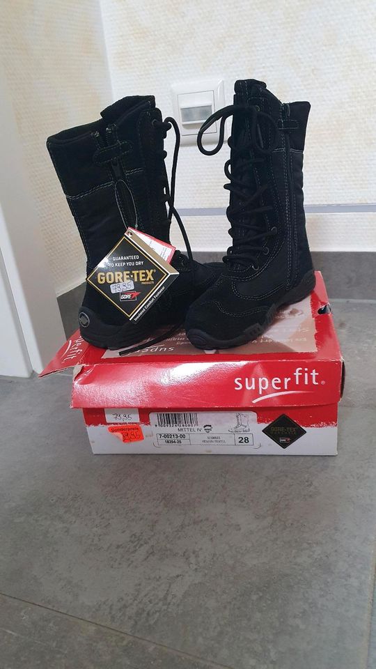 Superfit Stiefel Größe 28 Goretex NEU OVP in Burgstädt