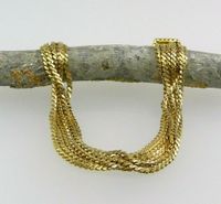 WERT 5.200,- wunderschönes Armband in 750/18 KT Gelb Gold 606 YYX Nordrhein-Westfalen - Mülheim (Ruhr) Vorschau
