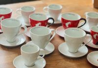 6 Cappuccinotassen 5 Espressotassen Julius Meinl Trend line W1862 Nordrhein-Westfalen - Meerbusch Vorschau