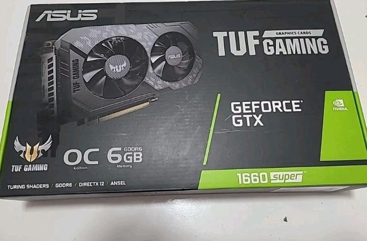 ASUS TUF Gaming NVIDIA GeForce SUPER  OC GTX 1660  6GB Grafikkart in Müglitztal