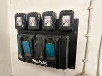 Makita Wandhalter (für 4x Akku 18V und Ladegerät) Hessen - Fuldabrück Vorschau