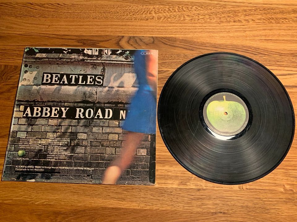 Beatles Abbey Road Schallplatte in Bonn