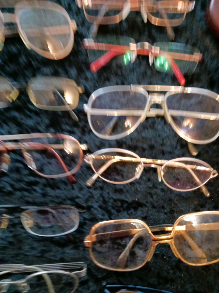 Grosse Sammlung Brille mit Brillenfutteral als Konvolut in Kiel