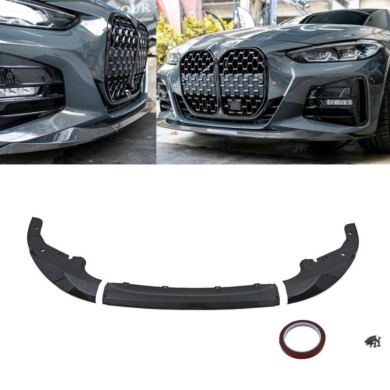 Frontspoiler Carbon Glanz für BMW 4er G22 G23 G26 mit M-Paket in Calden