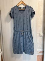 Gina Jerseykleid/Kleid Gr. 40, blau mit Sternen, Jersey Schleswig-Holstein - Neumünster Vorschau