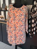 Sommerkleid bunt fröhlich Gr. 44/46 Orange Gina Kleid Niedersachsen - Uelzen Vorschau