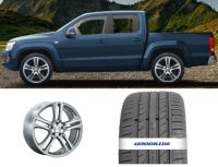 VW Amarok 20 Zoll Felgen Sommerreifen 5x120 Sommerräder 255/45R20 Nordrhein-Westfalen - Hattingen Vorschau