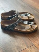 Birkenstock Gizeh Leo gr.40 grau Niedersachsen - Dissen am Teutoburger Wald Vorschau
