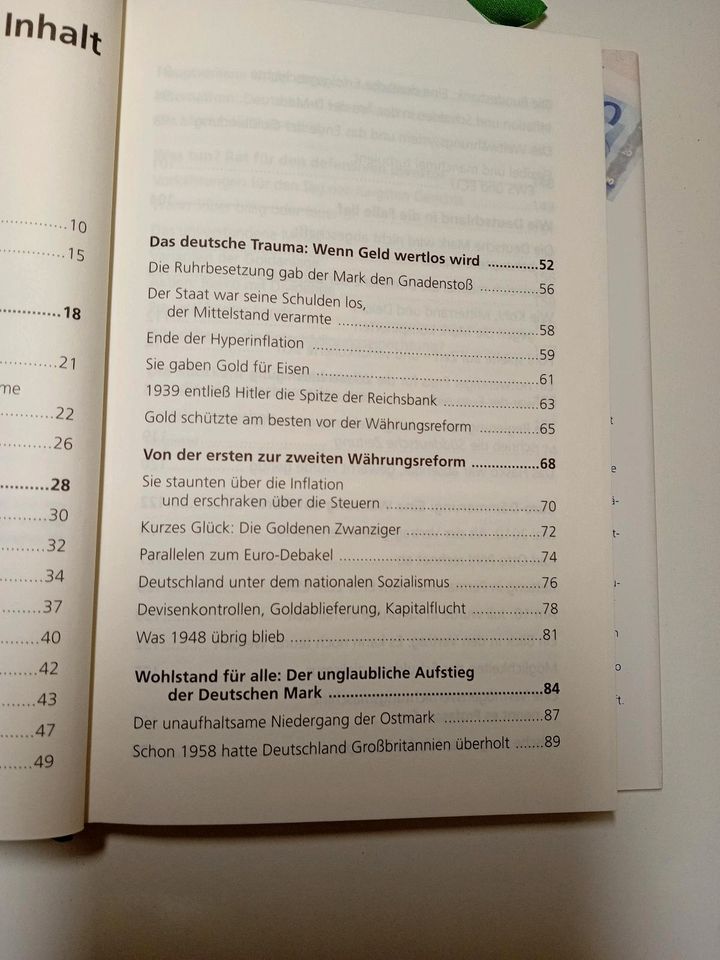 Vom Goldstandard zum Euro Bruno Bandulet Hardcover in Mainz