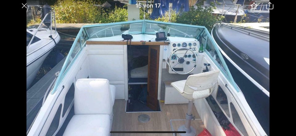 Wellcraft Bayliner Motorboot Sportboot inkl. Trailer Kajütboot in Leipzig