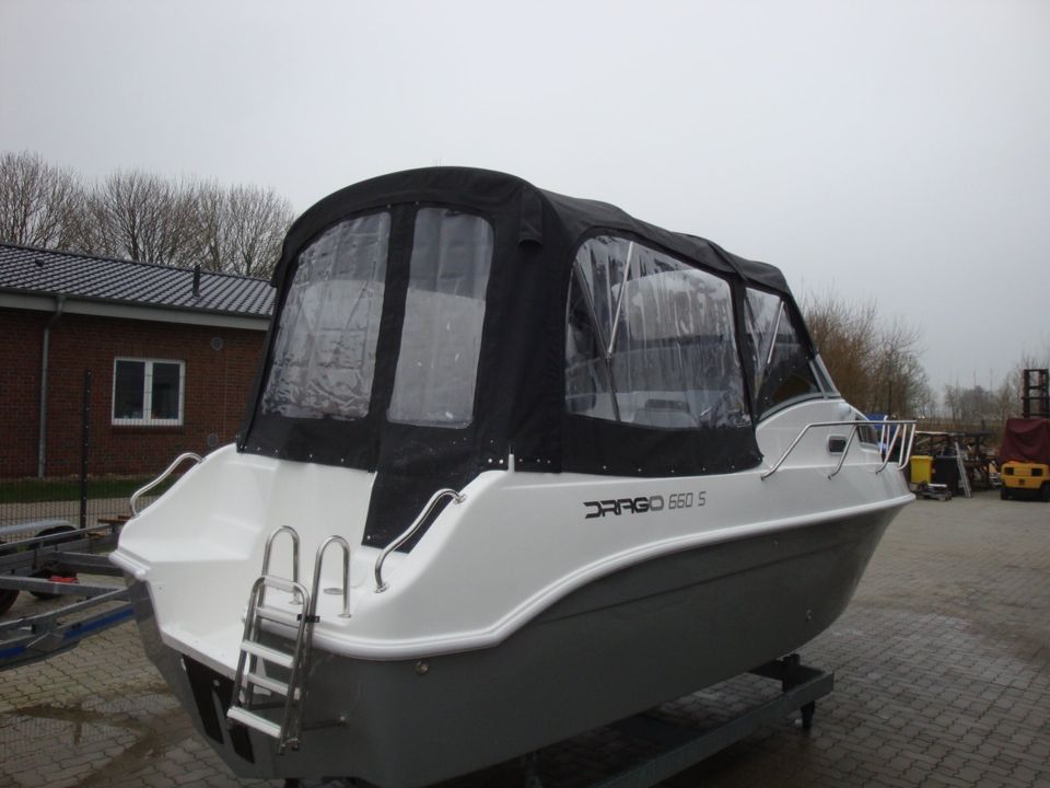 Sportboot Drago 660 S mit Suzuki DF 100 CTL in Cuxhaven