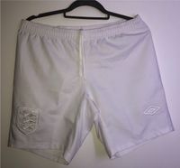 England Home Shorts 2010 Umbro Adults Small Sachsen - Lichtenberg/Erzgebirge Vorschau