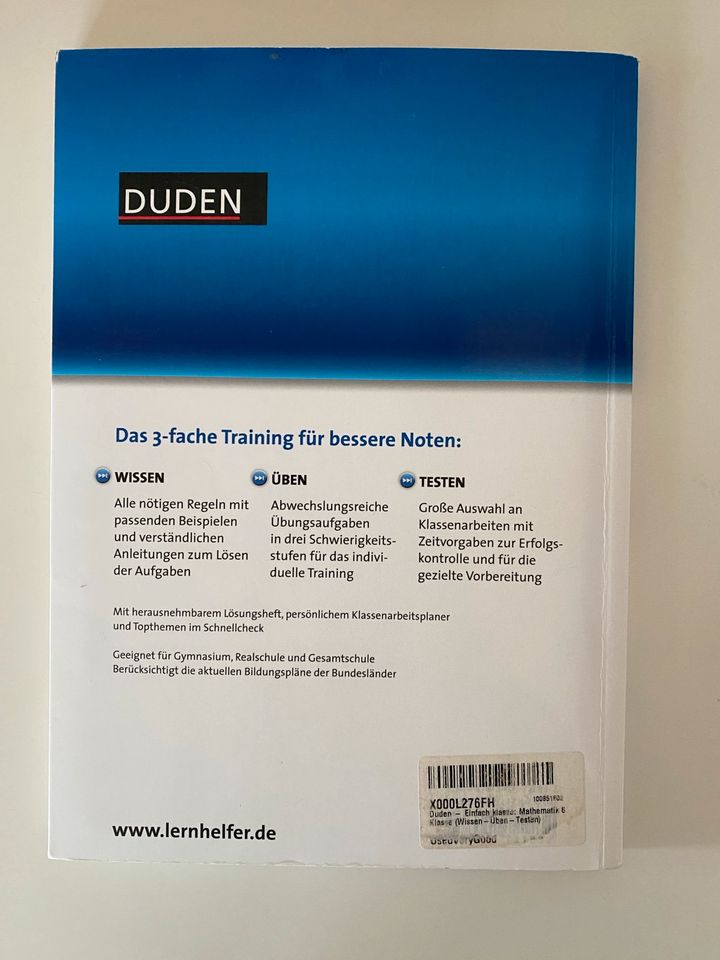 Mathe Duden 6. & 7. Klasse in Köln