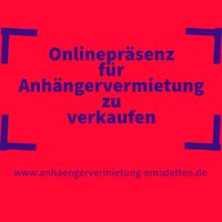Internetseite Onlinepräsenz Webseite für Anhängervermietung Nordrhein-Westfalen - Emsdetten Vorschau