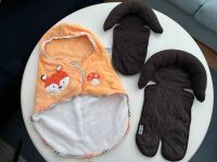 Babyschale Pusblu Fußsack Einschlagdecke Fleece, Sitzverkleinerer Baden-Württemberg - Mannheim Vorschau