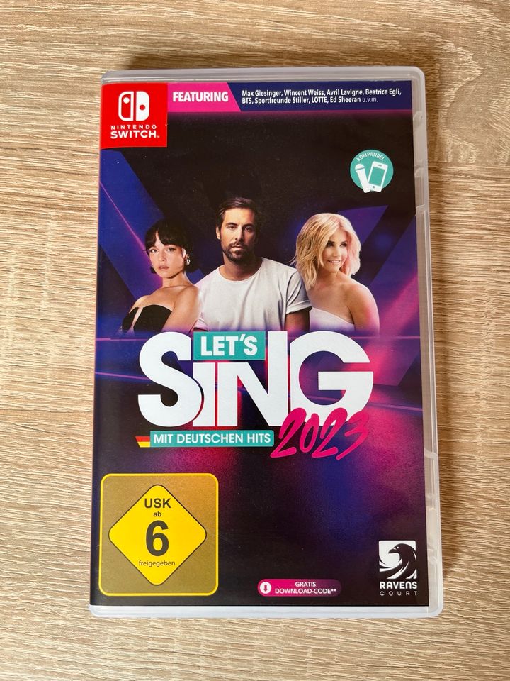 Nintendo Switch Spiel - Let’s sing in Nieheim