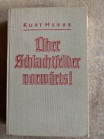 Über Schlachtfelder vorwärts -  Kurt Hesse  + Karte Krieg Nordrhein-Westfalen - Gütersloh Vorschau