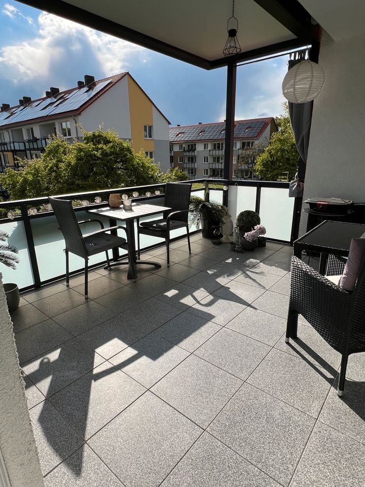 Schöne 3-Zimmer Wohnung mit Balkon und Einbauküche in Leinhausen in Hannover