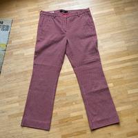 Max Mara Weekend Hose Sommerhose Capri Flare rot weiß 36 w NEU München - Moosach Vorschau
