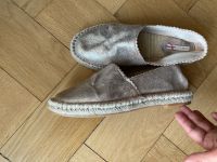 Neu! Espadrilles Gold Ballerinas Gr. 38 / 39 glänzend Thüringen - Jena Vorschau