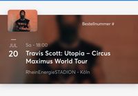 Travis Scott: Utopia - Circus Maximus World Tour Köln 20.07 Nordrhein-Westfalen - Dormagen Vorschau