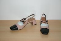 Schwarz Beige Slingpumps in der Gr.44! NEU! Wandsbek - Hamburg Farmsen-Berne Vorschau