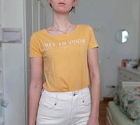 Gelbes Tshirt mit Print Only 34 XS Pastel Buttery Yellow Sommer Bayern - Volkach Vorschau