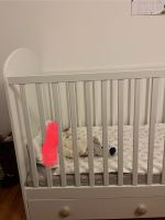 Ikea GONATT Babybett mit Schubfach Weiß Nordrhein-Westfalen - Schloß Holte-Stukenbrock Vorschau