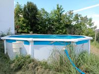 Pool 4 Meter Durchmesser dicht mit Filter und Pumpe Bayern - Adelsdorf Vorschau