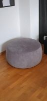 Hocker Grau rund 80x80x40 XL Hessen - Wiesbaden Vorschau