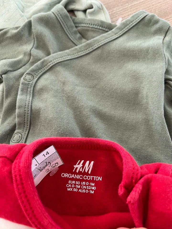 H&M Sigikid Langarmbodys Baby Gr.50-56 in Göppingen