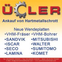 ANKAUF VHM SCHROTT HARTMETALLSCHROTT VOLL HARTMETALL BOHRER WIDIA Köln - Porz Vorschau