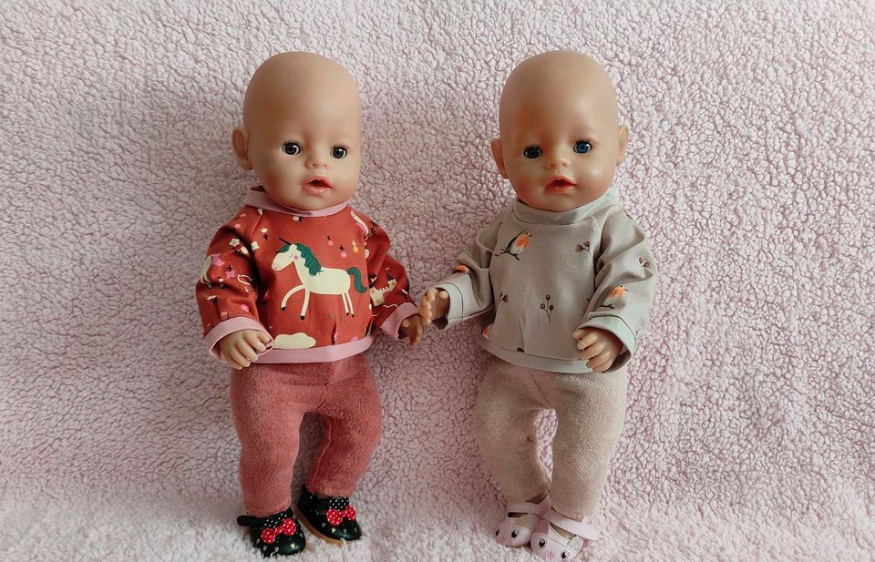 Puppenkleidung Nicki-Anzug Baby NEU Einhorn NEU in Lörrach