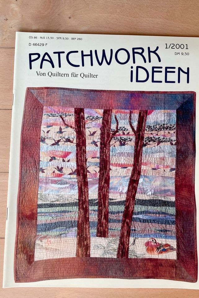 Patchwork Zeitschrift Patchworkideen 1/2001 Charm Quilt NEU in Nienberge