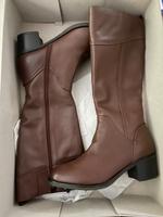 CAPRICE Stiefel LEDER Braun Langschaft Absatz 5cm 40 NEU ca.139€ Bayern - Landshut Vorschau