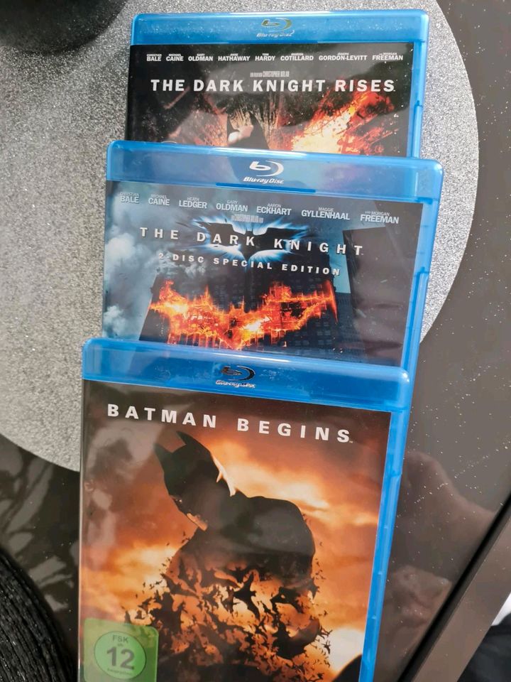 Batman Christian Bale Teil 1-3 Blu-Ray in Berlin
