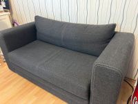 Dunkelgraues Ikea Sofa Askeby Schlaf couch 2 er bettsofa knisa Sachsen-Anhalt - Rogätz Vorschau