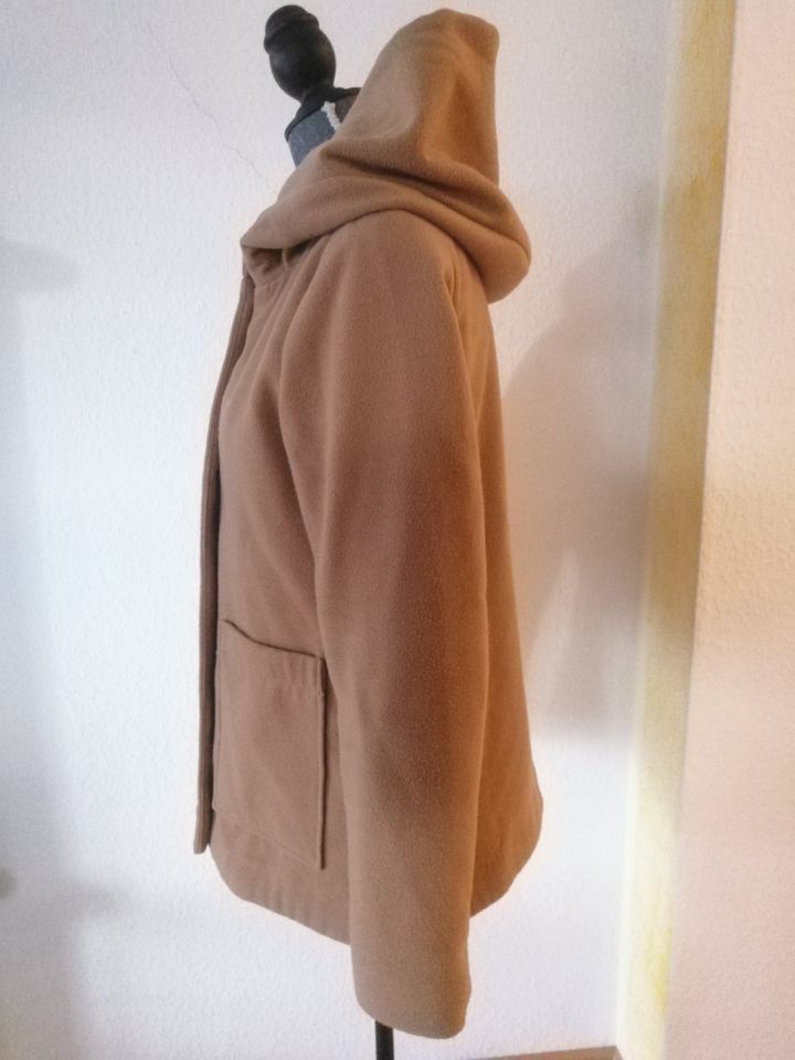 Kurzmantel Jacke Gr. 38 camelbraun in Endingen