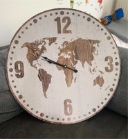 Wanduhr Weltkarte 60cm Durchmesser Quartz Uhrwerk Uhr Nordrhein-Westfalen - Unna Vorschau