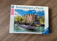 1000Teile-Puzzle „Grachtenfahrt in Amsterdam“ Baden-Württemberg - Leonberg Vorschau