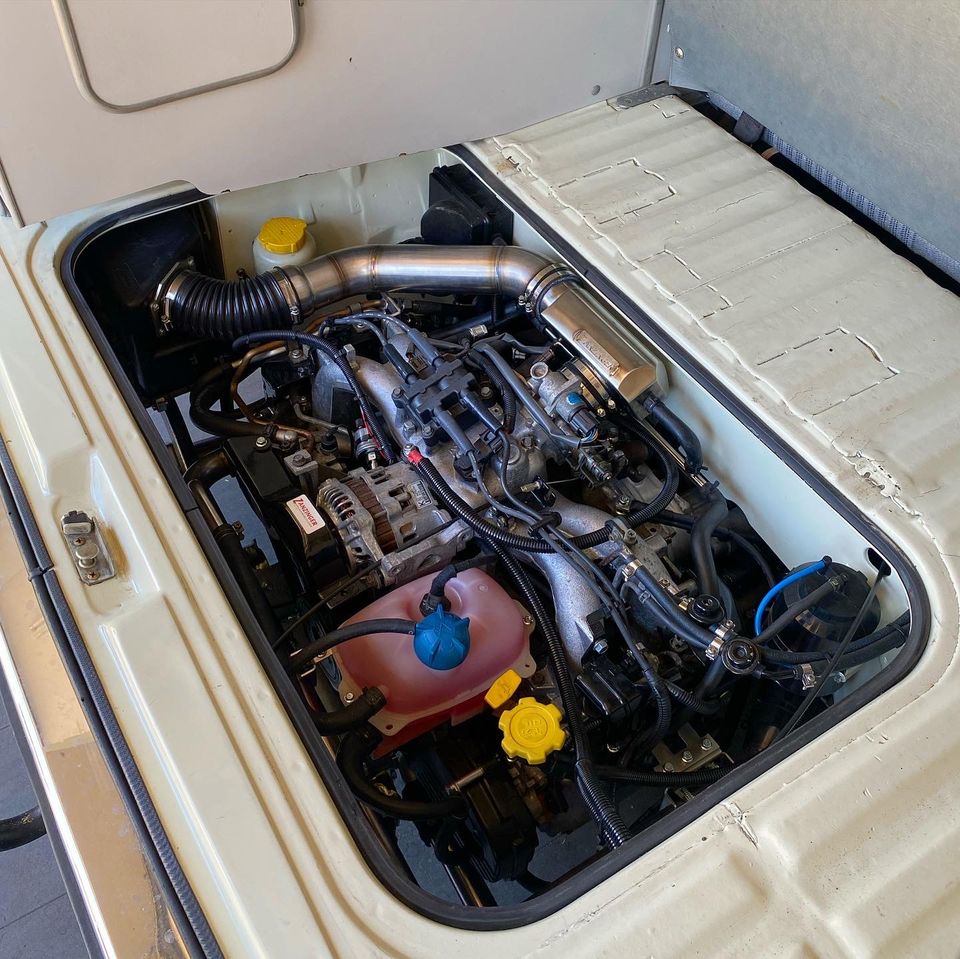 Luftfilterkasten passend für VWT3 Subaru EJ22 EJ25 Umbau AC53AC09 in Rot am See