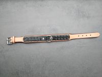 Michur Lederhalsband mit Stacheln, 33-38cm, 3cm breit Baden-Württemberg - Göppingen Vorschau