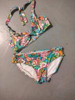 ❤️ Freya: Bikini ❤️ knallig bunter Bikini ❤️ Blumen ❤️ Gr. 40 ❤️ Dortmund - Hombruch Vorschau